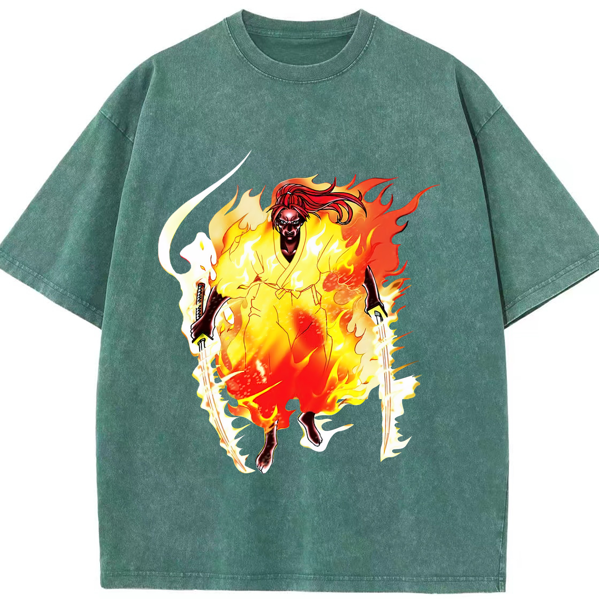 （画像用） 遊☆戯☆王 Yu-Gi-Oh! 綿100% ヴィンテージ風 半袖Tシャツ（フロントプリント）